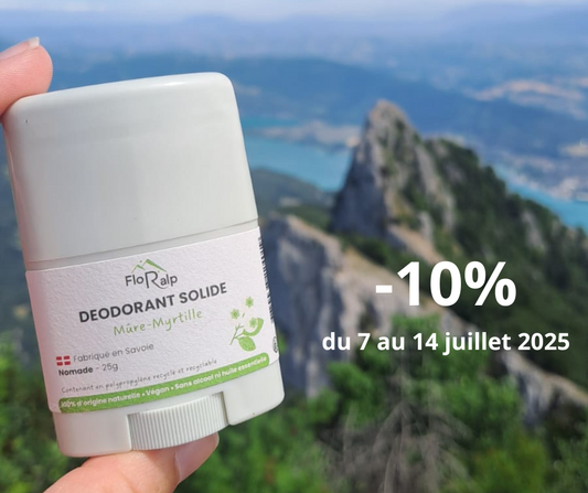 Un été au naturel avec FloR’alp : profitez de -10 % sur tout le site ! ☀️🌿