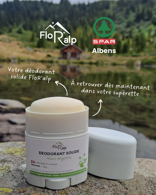 FloR’alp s’installe chez Spar Entrelacs : la cosmétique locale à portée de main !