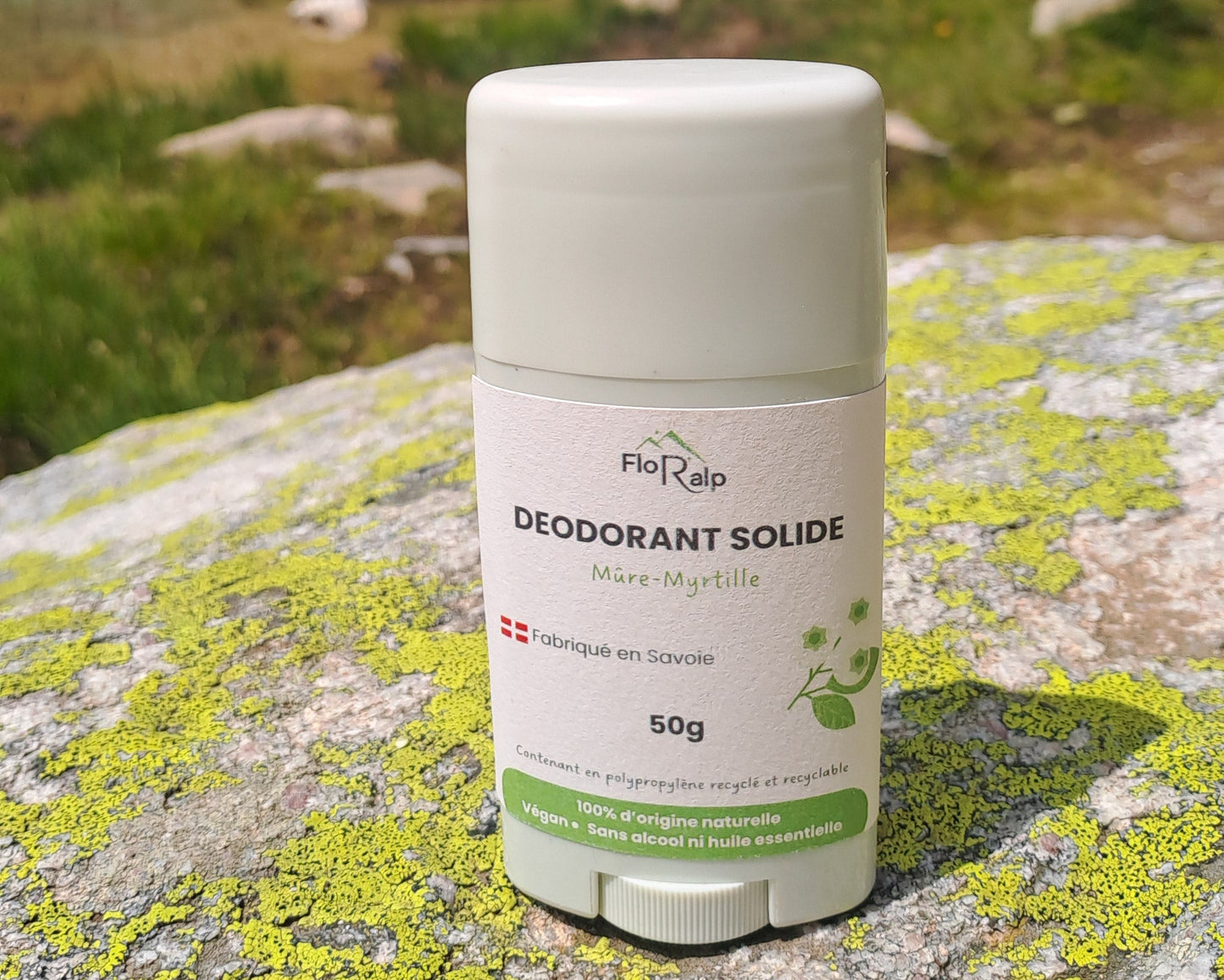 Déodorant solide 50g - Mûre/Myrtille