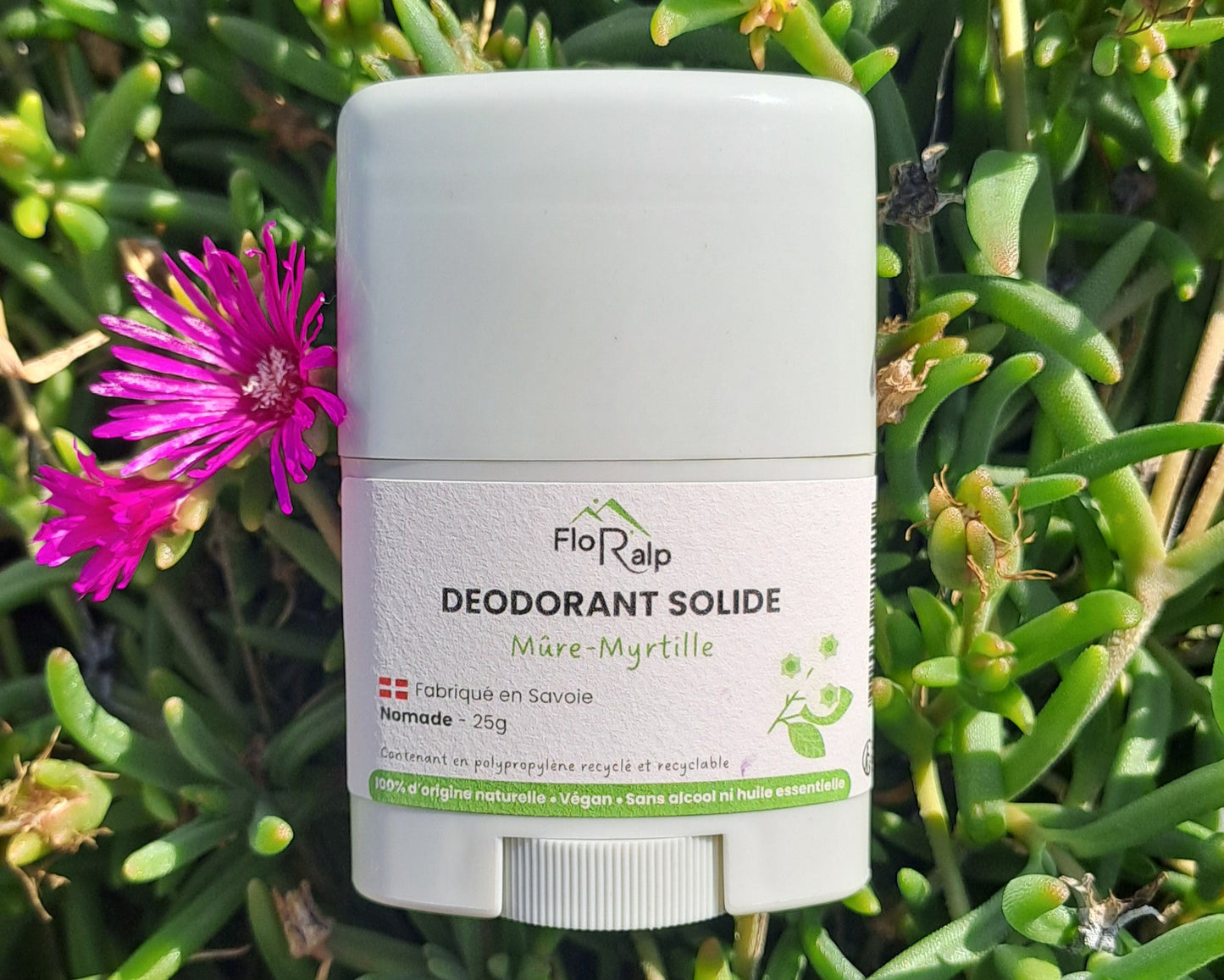 Déodorant solide 25g - Mûre/Myrtille
