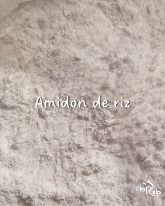 Les ingrédients de la crème FloR’alp, décryptés : l'Amidon de Riz