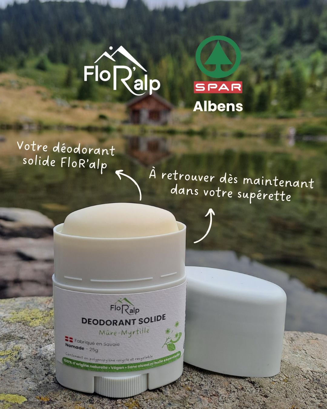 FloR’alp s’installe chez Spar Entrelacs : la cosmétique locale à portée de main !