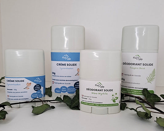 Pack Essentiel - déodorants et crèmes solides
