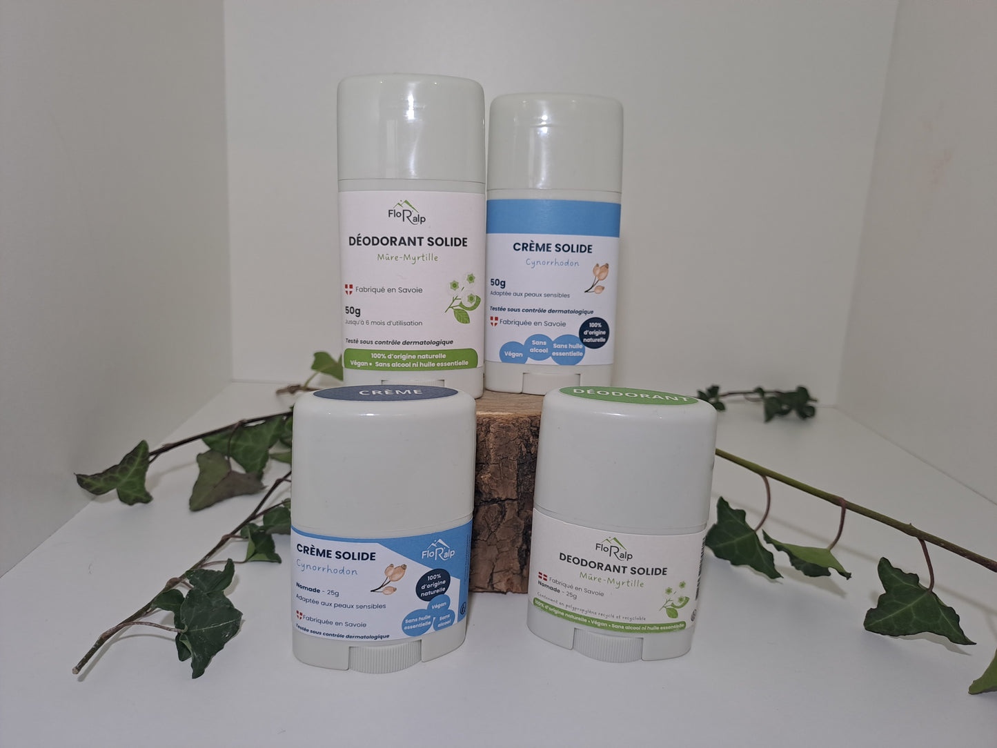 Pack Essentiel - déodorants et crèmes solides