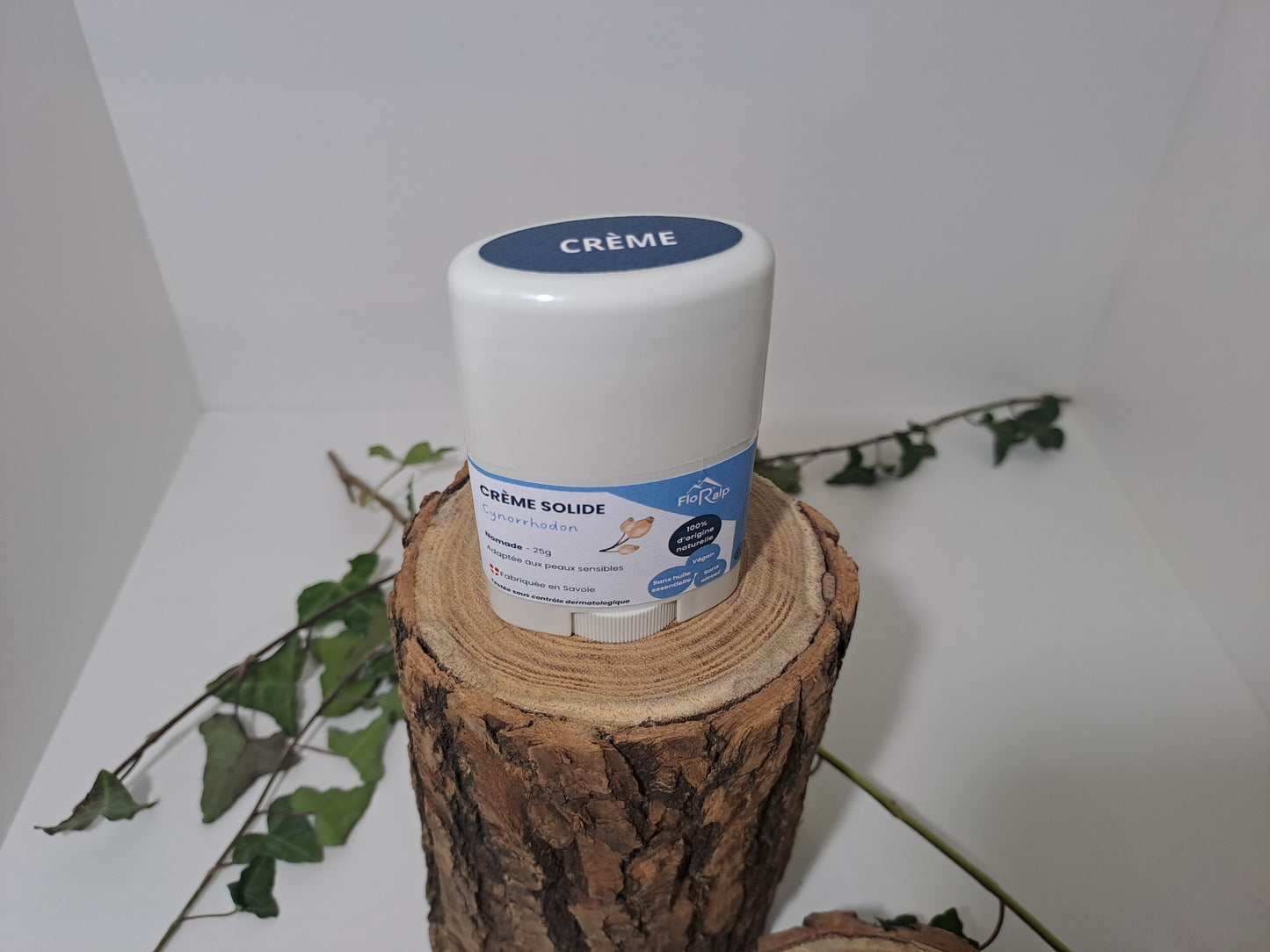Crème hydratante naturelle solide 25g - Cynorrhodon