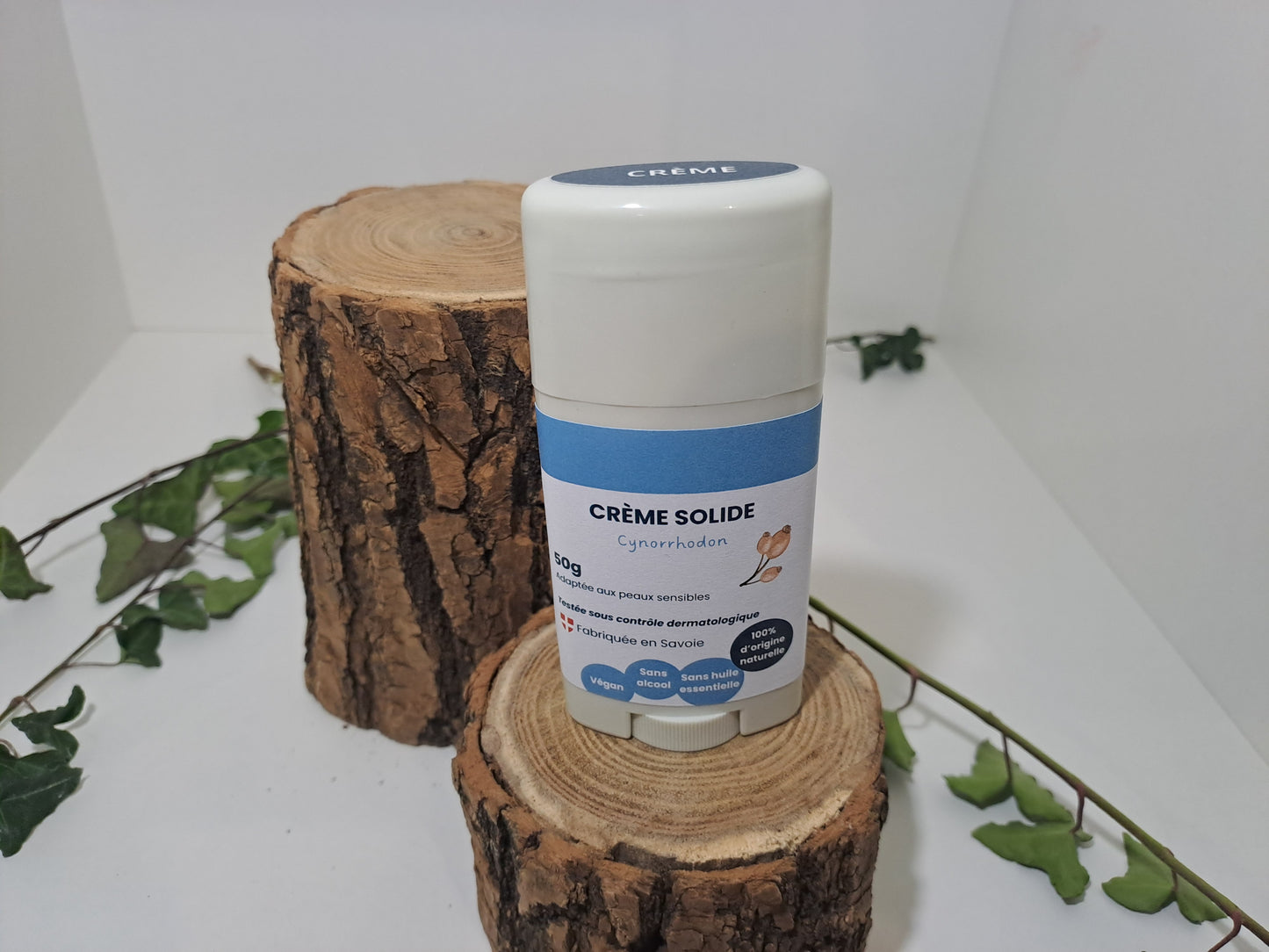 Crème hydratante naturelle solide 50g - Cynorrhodon