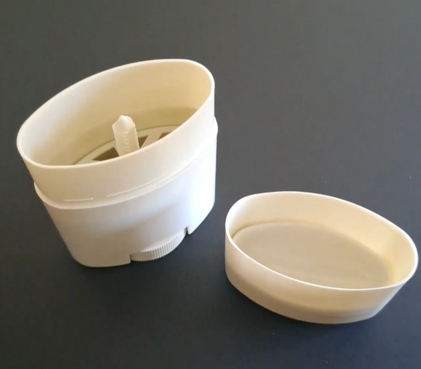 Déodorant naturel efficace & creme hydratante - contenants 