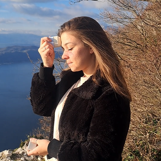 Crèmes hydratantes FloR'alp application